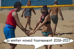 1ο Χειμερινό Μεικτό τουρνουά 2016-2017 Ημερομηνία διεξαγωγής 10-11 Δεκεμβρίου 2016 1