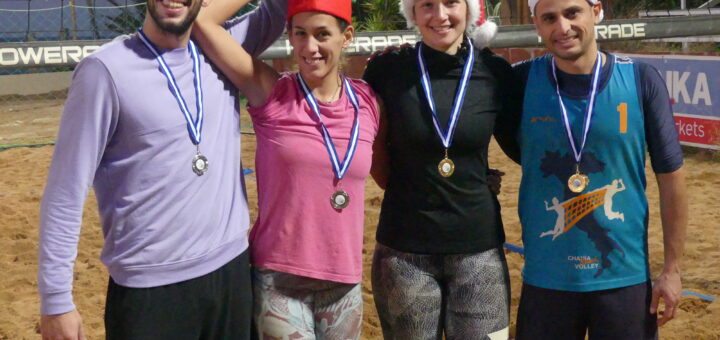 Νικητές οι Τζιλιβάκης/Αντιμισιάρη, στο Golden και οι Χιρμπάκης / Παπαδομανωλάκη στο Silver τουρνουά για “Το Χριστουγεννιάτικο” Μεικτό τουρνουά 2018 19