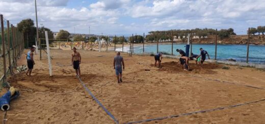 Ο εθελοντισμός στα κόκκινα στο Beach Volley Chania 4