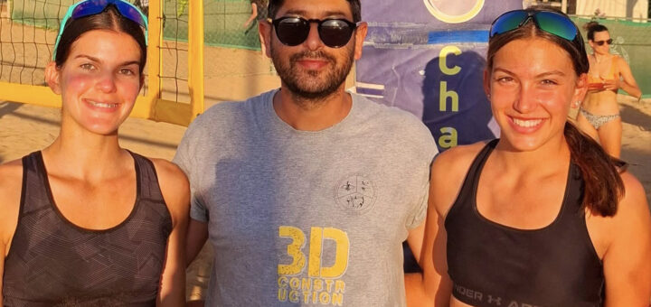 5η θέση στα τελικά του Κ19 για Φραγκιουδάκη/Χαρισσάκη 23