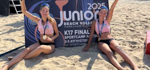 Πρωταθλήτριες Ελλάδος οι Χαρισσάκη/Φραγκιουδάκη 1