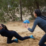 Μάχη με τα στοιχεία της φύσης στο Chania Beach Queens 2 Chania Beach Queens